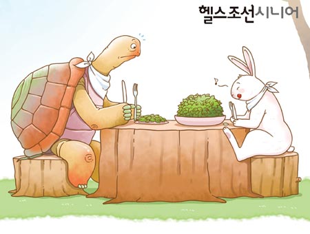 
	밥 먹을 때 TV나 신문을 보기 같이 다른 일을 하면 뇌가 식사 행위를 명확하게 인지하지 못해 허기를 빨리 느낀다. 반면 뇌가 인식할 수 있게 음식에 집중하면 과식을 예방할 수 있다. 
