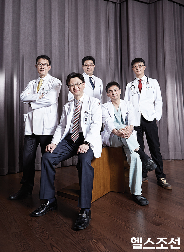 세종병원 심장혈관센터 의료진들 (사진=헬스조선 김지아 기자)