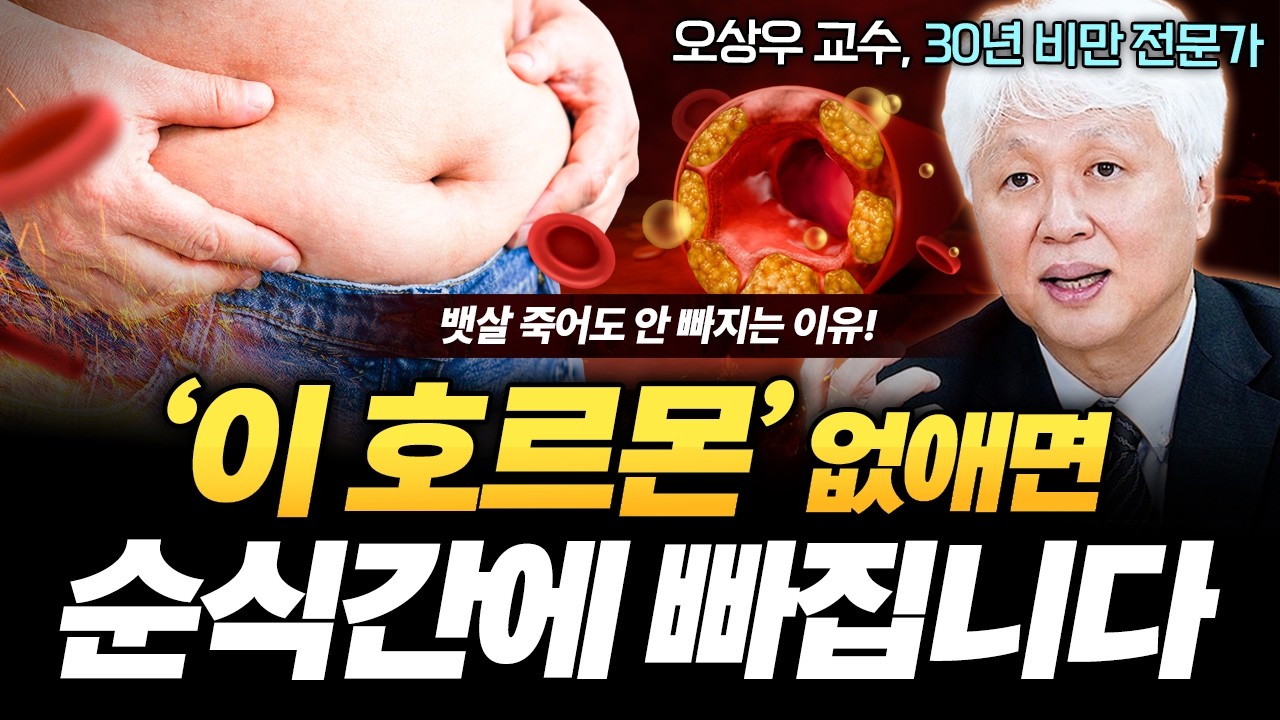 죽어도 안 빠지는 뱃살 빼는법, '이렇게' 하면 100% 쭉쭉 빠집니다!
