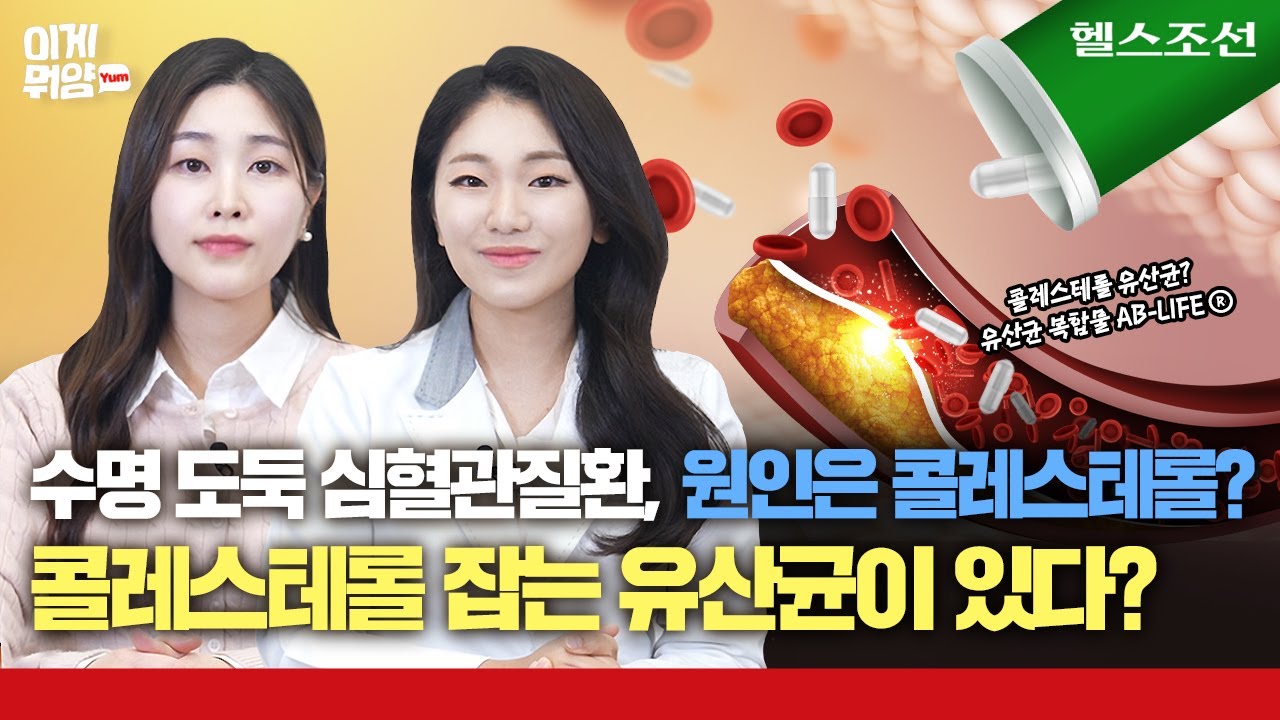 콜레스테롤 낮추는법, 콜레스테롤과 장 건강 잡는 유산균이 있다?