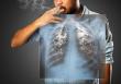 흡연을 하는 사람의 폐는 이렇습니다.