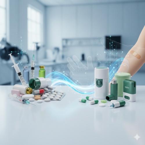 ���ࡤ���̿� ������ �ż��� ��� Ʈ���尡 ���ž� ����(New Drug)������ ������ ����(Drug Delivery Transformation)������ �ް��� ���� �ִ�. [AI ���� �̹���]