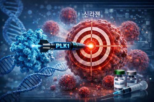 ������ ���� ���з� ���� ������ ������� PLK1 �������������� Ÿ�ݡ��̶�� ��� ������ ���� ȭ���ϰ� ��Ȱ�ߴ�. Ư�� �۷ι� ������� �ֵ��ϰ� �ִ�PLK1 �������� ���� ����� �Ŷ����� �����ϰ� �־� ������ �̸��� �򸮰� �ִ�.(AI ���� �̹���)