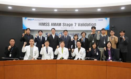 �д缭��뺴�� �����ڵ��� HIMSS Modified AMAM Stage7 �����ɻ� ��� ��ü������ �Կ��ϰ� �ִ�.