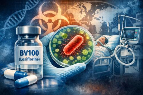 ������ ����� ���̿����ý��� �׻��� �ž� �ĺ� ���� ��BV100��(���и�: �ν��÷θ���Losiflorine)�� 16�� FDA�κ��� �۷ι� 3�� �ӻ���� �̱� ȯ�� ����� ���ι޾Ҵ�. (AI ���� �̹���)<br>