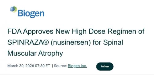 FDA�� �ڻ��� ô������������(SMA) ġ���� �����ɶ��ڡ� ���뷮 ����� ���������� �˸��� ���̿��� ���� ������