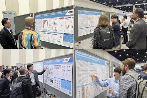 �ѹ̾�ǰ R&D���� ���������� 4�� 17�Ϻ��� 22��(�����ð�)���� �̱� �����̰����� ���� ���̱��Ͽ�����ȸ(AACR 2026)������ ���� �׾Ͻž� ���� ����� ��� ������ ������ �����ڵ鿡�� �����ϰ� �ִ�. [����=�ѹ̾�ǰ ����]