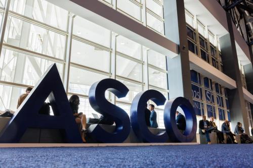 2025 ASCO �����м���ȸ�� ���� �̱� ��ī�� ���ڹ� �÷��̽�. (����=�̱��ӻ�������ȸ)