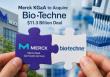 ���� ��ũ(Merck KGaA)�� �̱� �������� ������� ������� ���̿���ũ��(Bio-Techne)�� 113�� �޷�(��ȭ �� 17�� 4000�� ��)�� �μ��Ѵ�. (������ ����� ���ظ� ���� ���� AI�� Ȱ���� ������ �̹���)