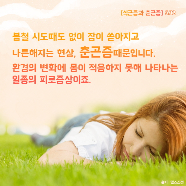 잔디에 엎드려 누워있는 여자 사진