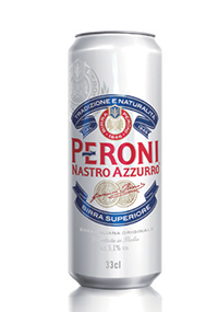 이탈리아 맥주 페로니, 500mL 대용량 캔 출시