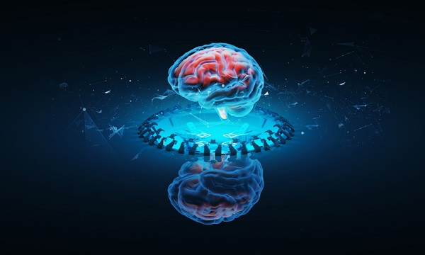 뇌 인공지능 사진