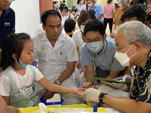 분당서울대병원, 베트남 얼굴 기형 어린이 무료 수술 봉사 실시