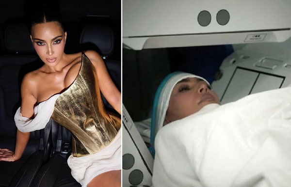 킴 키다시안, ‘뇌 질환’ 진단 고백… “칸예 웨스트와의 이혼 스트레스 때문?”