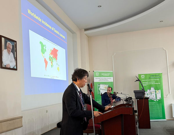 순천향대 부천병원 유창범 교수, 조지아에 한국 내시경 기술 전수