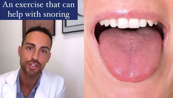 코 많이 골아 걱정일 때, 혀 ‘이렇게’ 움직여보자