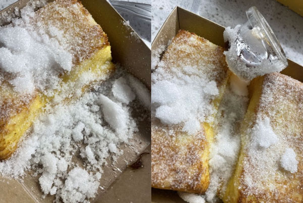“배달된 프렌치토스트에 설탕 폭탄”… 건강엔 최악일 수도, 왜?