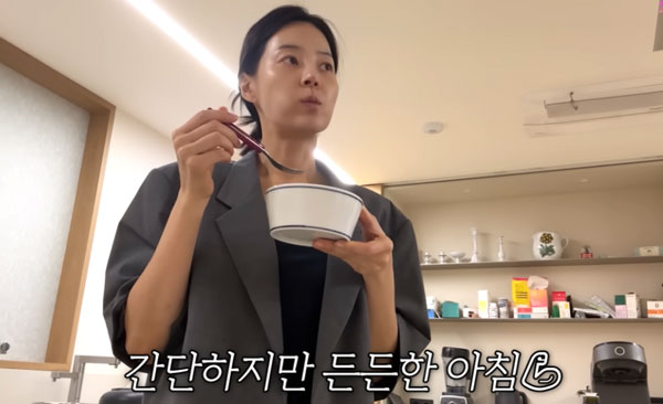 “간단한데 든든해” 한지혜, 아침마다 ‘이 채소’ 먹는다던데… 뭐지?