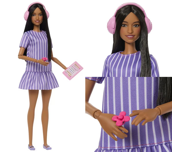 ‘자폐 스펙트럼’ 바비 인형 나왔다… 특징 봤더니?