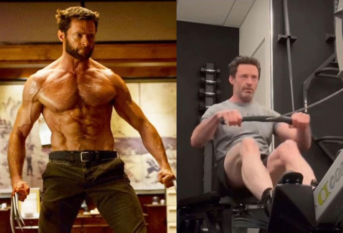 나이 거꾸로 먹나… 57세 휴 잭맨, 로잉 머신 기록 ‘상위 2%’