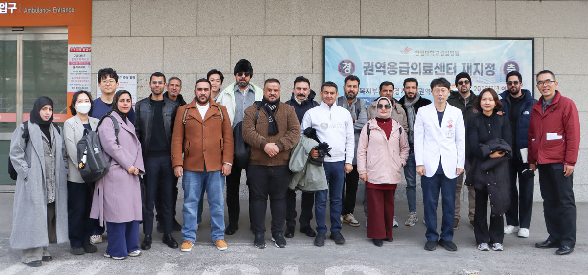 에크모에 전담구급차까지… 한국 중증환자 케어에 놀란 이라크 의료진