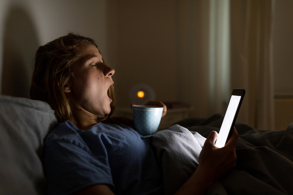 화면 보는 사람