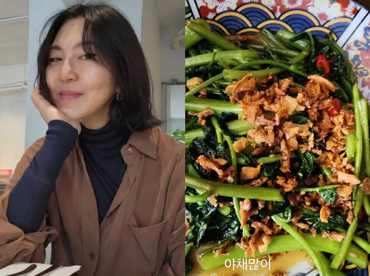 한혜연 사진과 음식