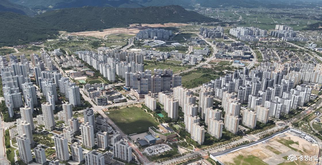 내포신도시 전경