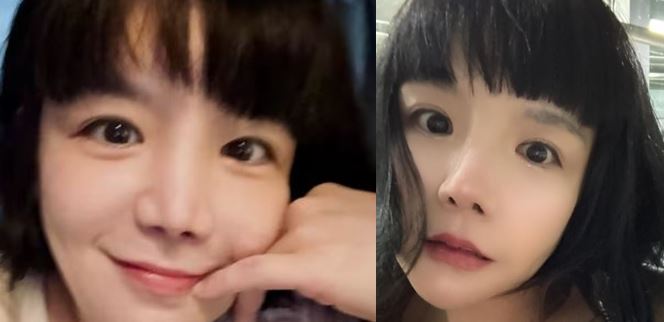 에이미 셀카 사진