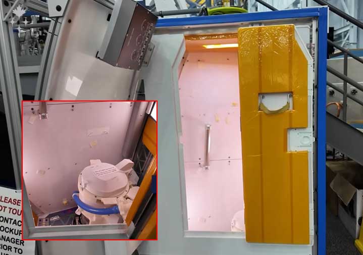 유인 우주선 화장실