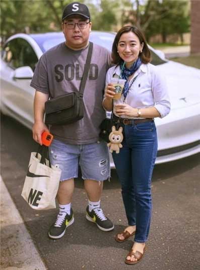 영포티 남녀의 AI 이미지