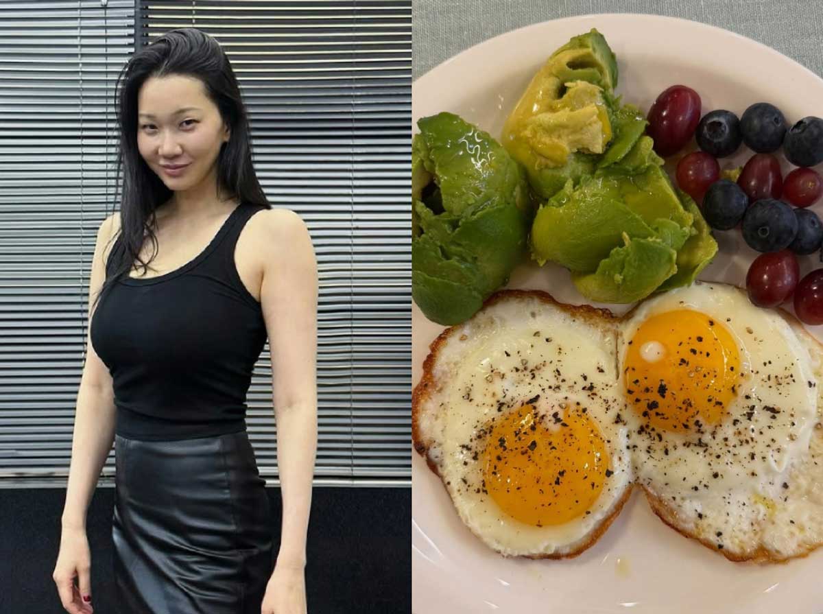 장윤주 사진과 음식