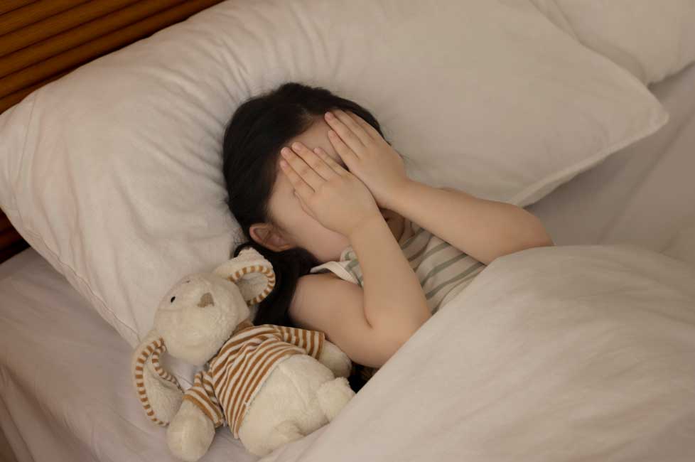 악몽을 꾸는 아이