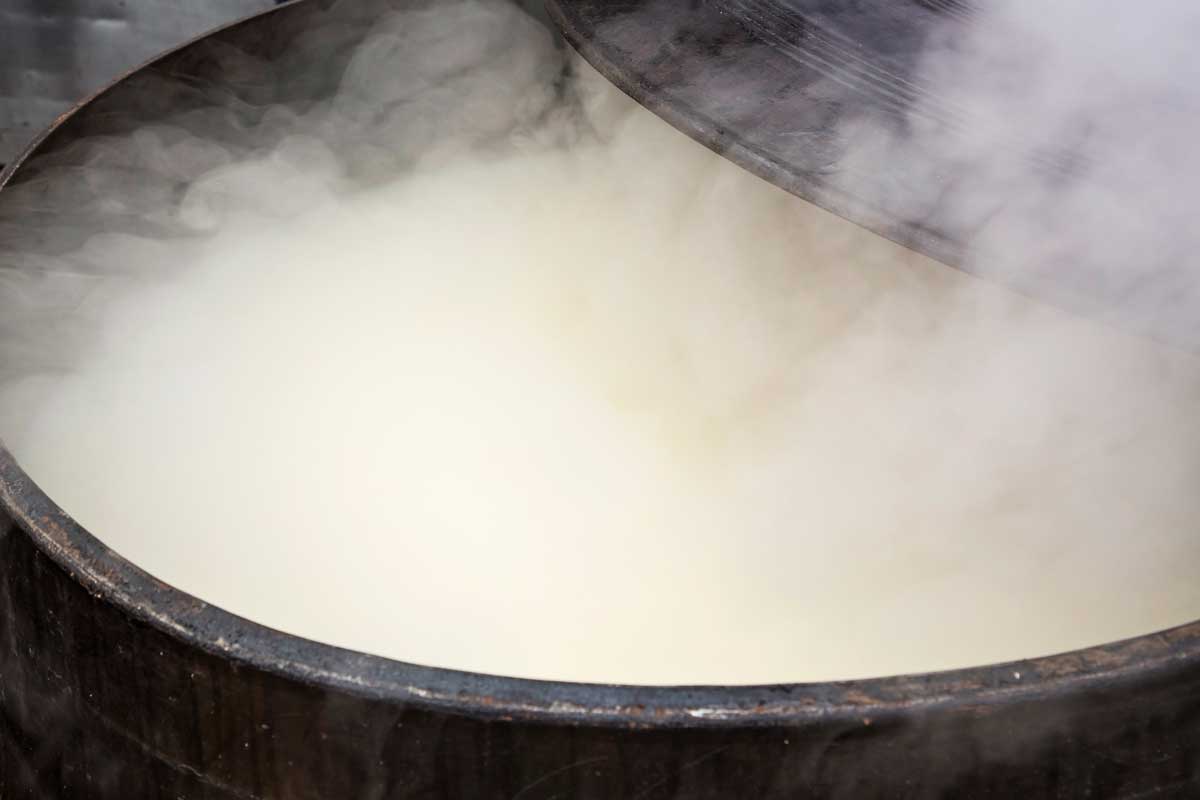 연기 나는 국믈 요리