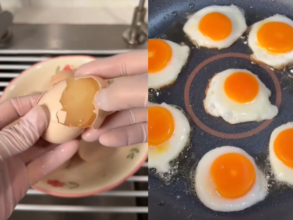 미니 달걀프라이 만드는 사진