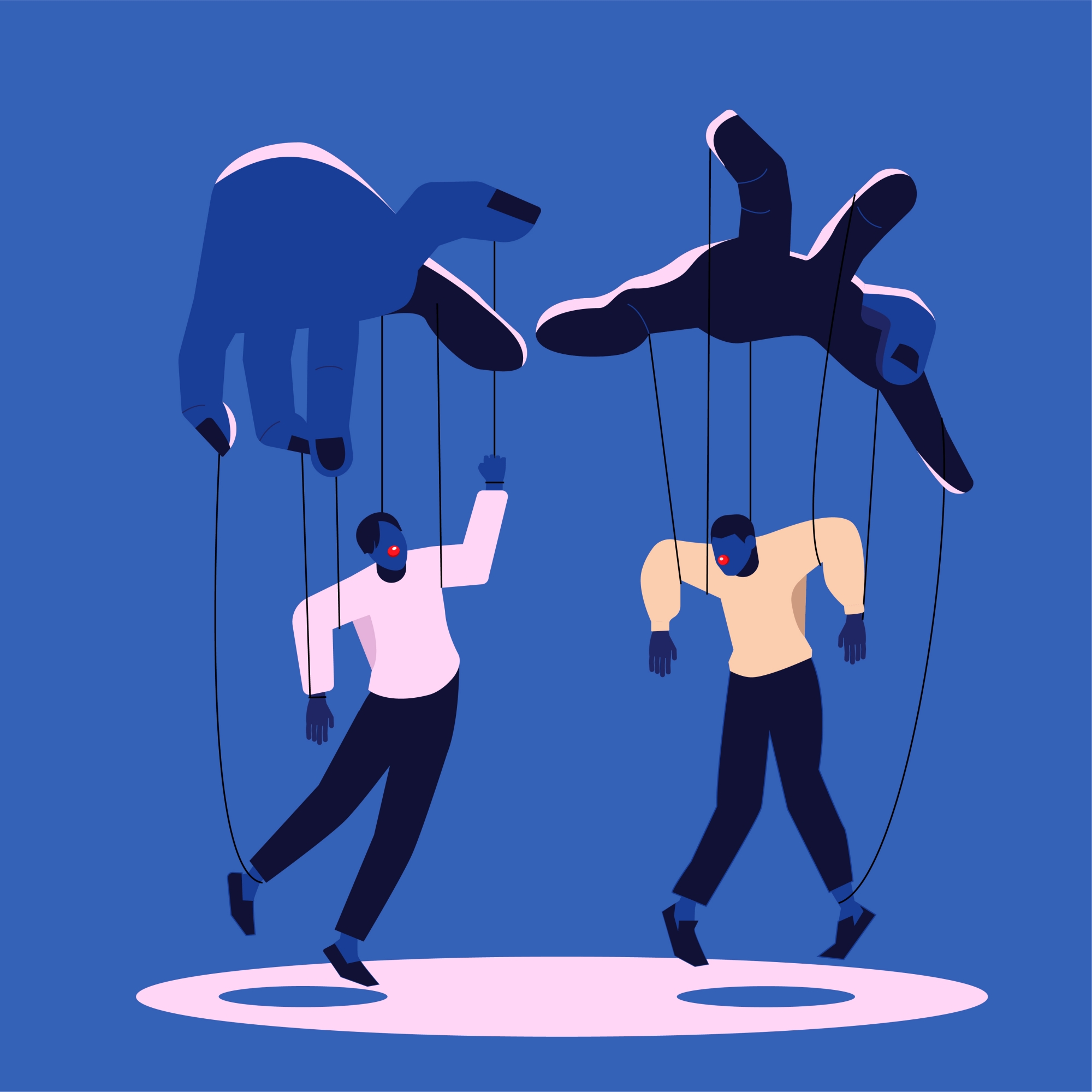 가스라이팅 당하는 사람