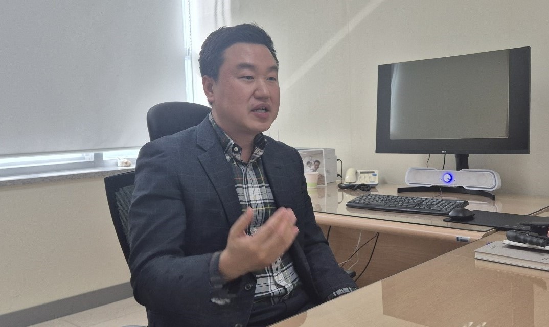 사진=이아라 기자 (교수님 사진) 