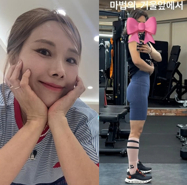 신봉선 모습