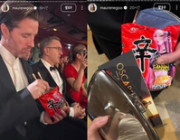 오스카서 ‘생라면’ 부숴 먹은 케데헌 감독… 농심 관계자에 물어보니?