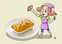 설탕·밀가루 없이 즐기는 달달한 ‘고구마 케이크’[밀당365]