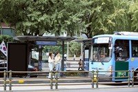 멈추는 버스에 가까이 다가서지 마세요… 공기 중 ‘이것’ 많아요